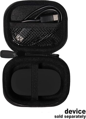 حافظة getgear لسماعات الأذن TOZO A1 Mini اللاسلكية بلوتوث 5.3 في الأذن خفيفة الوزن وميكروفون مدمج (أسود) in Kuwait