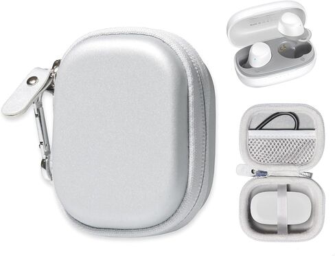 حافظة getgear لسماعات الأذن TOZO A1 Mini اللاسلكية بلوتوث 5.3 في الأذن خفيفة الوزن وميكروفون مدمج (أسود) in Kuwait