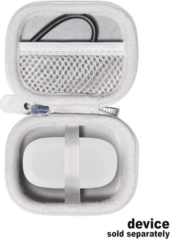 حافظة getgear لسماعات الأذن TOZO A1 Mini اللاسلكية بلوتوث 5.3 في الأذن خفيفة الوزن وميكروفون مدمج (أسود) in Kuwait