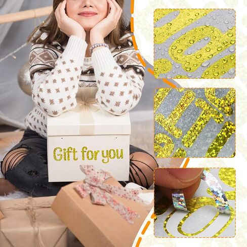 504pcs Laser Shiny Letter Number Alphabet Vinyl Stickers Alphanumeric Crystal Set Decal Waterproof Self Adhesive Decoration DIY for Art Craft Class Daycare Party Gift Mailbox Laptop Wall (Blue) in Saudi Arabia