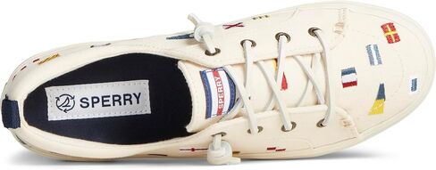 حذاء رياضي كاجوال للرجال من Sperry، أبيض بحري، 8 in Saudi Arabia