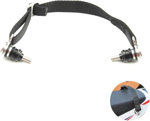 OTOM Rear Adjustable Rescue Strap Pull Strap Rope for Motorcycle Dirt Bike CRF YZF YZFX WR RMZ C2 (Black) in Saudi Arabia