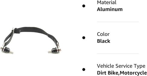 OTOM Rear Adjustable Rescue Strap Pull Strap Rope for Motorcycle Dirt Bike CRF YZF YZFX WR RMZ C2 (Black) in Saudi Arabia