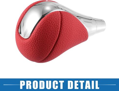 Gear Stick Shift Knob Gear Shift Knob Stick Shifter for Lexus ES300h ES350 GS300 GS350 GS430 GS450h GS460 IS250 IS300 IS350 LS460 Red Silver Tone in Saudi Arabia