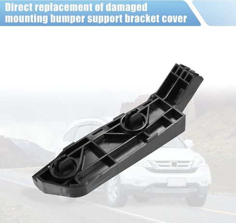زوج X AUTOHAUX من دعامة المصد الأمامي، حامل تثبيت فاصل للسائق وجانب الركاب 71193-SWA-003 لسيارة Honda CR-V 2007-2011 بلاستيك أسود in Saudi Arabia