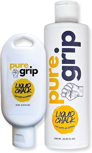 Pure-Grip| Liquid Chalk | Weightlifting, Rock Climbing, Cross Training, Lifting Chalk, Gymnastic Chalk, Workout Chalk, Gym Chalk Alternative |That Keeps On Gripping| in Saudi Arabia