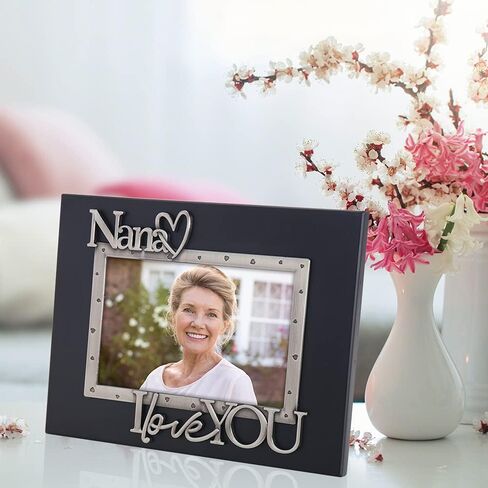 LASODY "Dad I Love You Expressions Sentiment Picture Frame, 4x6 inch, Black, Photo Gift for Papa, Grandpa, Family, Display on Tabletop, Desk in Saudi Arabia