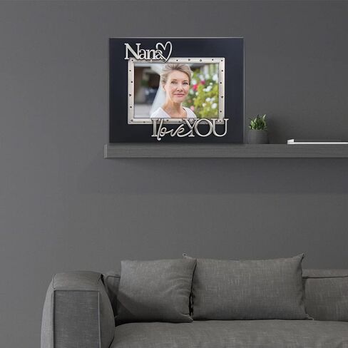 LASODY "Dad I Love You Expressions Sentiment Picture Frame, 4x6 inch, Black, Photo Gift for Papa, Grandpa, Family, Display on Tabletop, Desk in Saudi Arabia