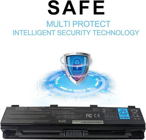 PA5024U-1BRS Laptop Battery for Toshiba Satellite Pro C55 C55Dt C800 C805 C840 C845 C850 C850D C855 L840 L850 L855 PA5024U-1BRS PA5026U-1BRS in Saudi Arabia