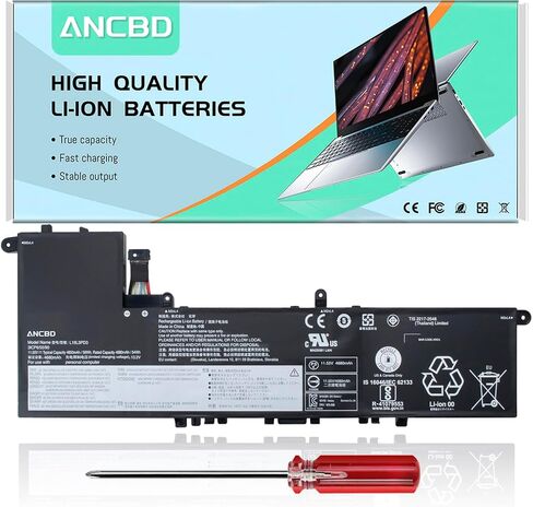 بطارية كمبيوتر محمول قابلة للاستبدال L19M3PD3 L19L3PD3 L19D3PD3 لجهاز Lenovo Ideapad S540-13API 81XC 13IML 81XA Pro 13 Series 5B10V27763 5B10W67413 SB10V27762 SB10W67179 11.52V 56Wh/4915mAh in Saudi Arabia