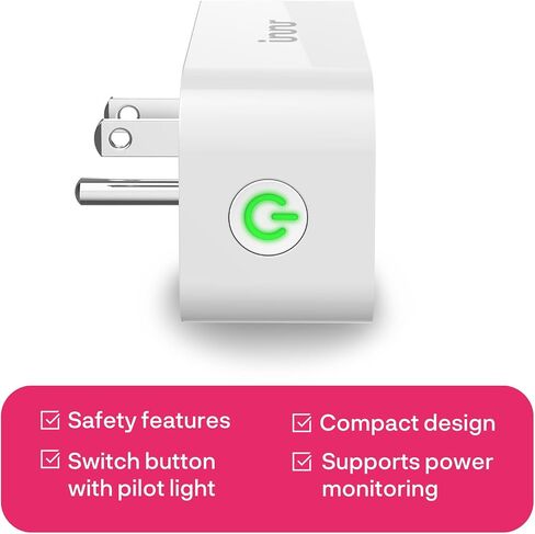 Innr Zigbee Smart Plug, Smart Outlet, Works with Philips Hue*, Home Assistant, and SmartThings, Smart Plugs That Work with Alexa, Power Monitoring, 2-Pack in Saudi Arabia