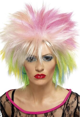 Smiffy's Women's 80's Attitude Wig Short and Spiky in Saudi Arabia