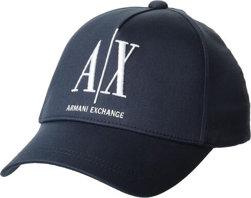 A｜X ARMANI EXCHANGE Men's Icon Logo Baseball Hat in Saudi Arabia