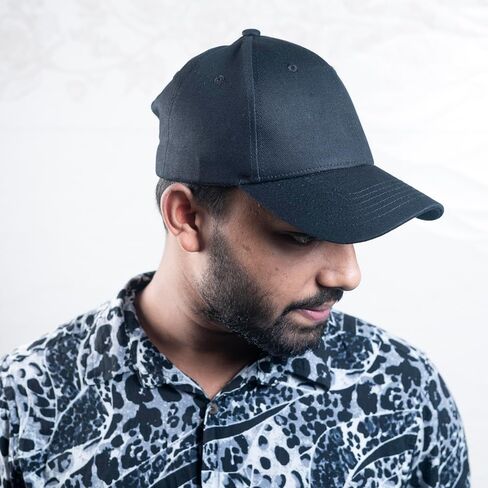 Baseball Cap Men Women Fashion Unisex Adult hat Black in Saudi Arabia