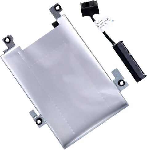 كابل القرص الصلب SATA 2.5 بوصة PCX32 مع حامل علبة الأقراص الصلبة 96GVC مجموعة بديلة لـ Dell Precision 3571 3561 Latitude 5521 5531 in Kuwait