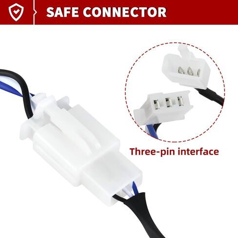 YITAMOTOR 14AWG DT موصل الأسلاك تسخير عدة LED شريط الضوء يصل إلى 300W 12V تشغيل وإيقاف التبديل مقاوم للماء السلطة التتابع بليد فيوز 2 الرصاص 40A 10ft لالتقاط ATV قبالة الطريق الضباب القيادة ضوء LED ضوء العمل in Kuwait
