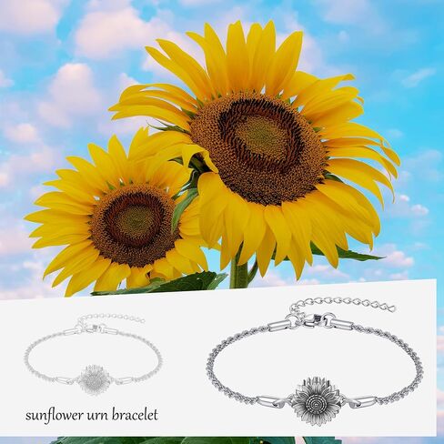 Urn Bracelet For Ashes 925 Sterling Silver Abalone Shell Cremation Keepsake Pendant Locket Bracelet For Women Men in Saudi Arabia