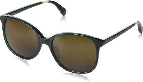TOMS Women's Sandela Round Sunglasses, Sea Moss, 55-17-147 in Saudi Arabia