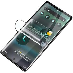 High Sensitivity Hydrogel Screen Protector for Google pixel 8 5G, 2 Pieces Transparent Soft TPU Protective Film (NOT Tempered Glass) [Fingerprint Unlock Compatible]