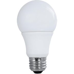 (Total of 4 bulbs) Satco S9589, 9A19/LED/3000K/120V/4PK, LED Light Bulb