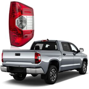 RANSOTO Tail Light Lamp Housing Compatible with 2014 2015 2016 2017 2018 2019 2020 2021 Tundra Right Passenger Side Replace ‎81550-0C100