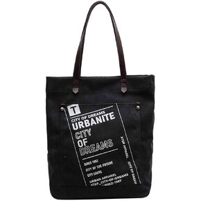 Canvas tote bag Crossbody Large Bag Retro Shoulder Bag Aesthetic Tote Large Handbags Fairy Grunge Bag (brown)