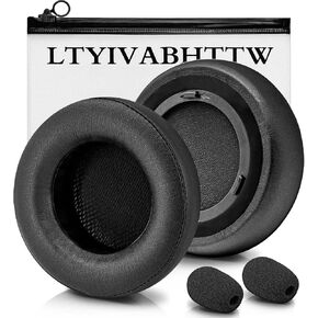 Virtuoso XT Earpads - Compatible with Virtuoso RGB Wireless SE Gaming Headset, with Microphone Foam I Thicker Memory Foam Replacement Ear Cushion (Black)