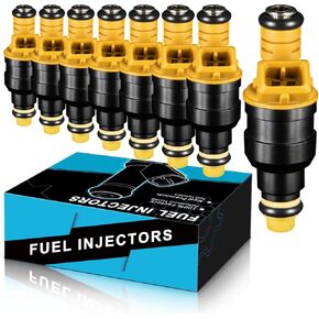 0280150943 Fuel Injectors for:-Ford 1993-2003 F150 F250 1990-1999 F350 E150 E250 E350 E450 for:-Mustang 1996-2004 Expedition Crown Victoria for:-Lincoln 4.6L 5.0L 5.4L 5.8L 0280150556(8PCS)