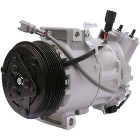 FKG AC Compressor and A/C Clutch 926003SH0A Fit for 2013-2016 Nissan Sentra 1.8L, 2014-2015 Nissan Tsuru 1.6L