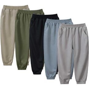 5 Pack Toddler Boys Girls Pants Baby Summer Harem Pant Kids Casual Bloomer Jogger Pants