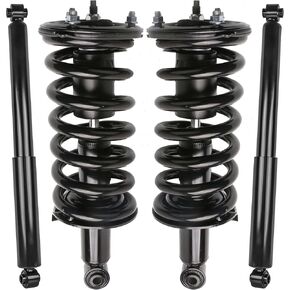 Front and Rear Struts Complete Assembly Compatible for 2004-2015 Nissan Titan 4WD 5.6L Shock Absorbers Replace 171358 37251 (4PCS)
