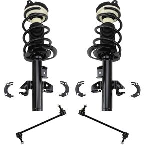 TRQ Front Struts & Links Kit Compatible with 2015-2017 Chrysler 200