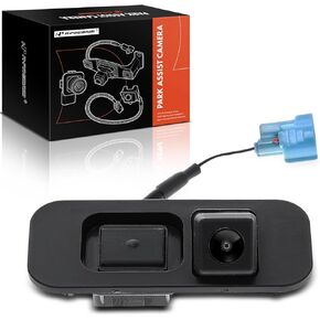 A-Premium Park Assist Camera Rear View Backup Reverse Camera Compatible with Select Toyota Models - 2014 2015 2016 Corolla - Replace# 867A002010
