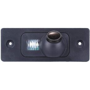 HD 720P Night Vision Waterproof Car License Light Plate Back Up Rear View Reverse Camera Replacement for VW Golf Variian/Tiguan/Touareg/Polo/Jetta/Passat/Bora/Skoda/Porsche Cayenne