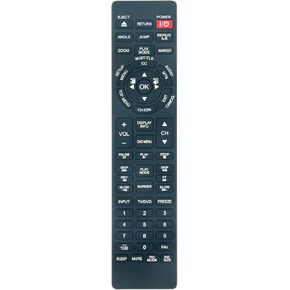 CT-8021 New Replacement Remote Control fit for Toshiba TV/DVD 24SLV411X 24V4210 24V4210U 32SLV411 32SLV411U 19SLV411U 19SLV411X 24SLV411 24SLV411U