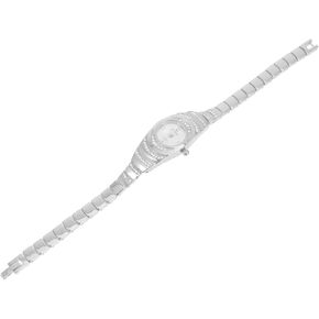 Diamond Bracelet Watch Womens Watch Sparkly Bracelet for Women Casual Watch Ladies Watches Link Bracelets for Women Ladies Watch Metal Trim Lady Girl Zinc Alloy Miss Women's Watch
