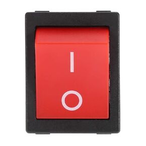 Switch, 120V AC/250V AC30A Welder Welding Machine 4-Pin 2 Position Boat Type Toggle Switch(1PCS)