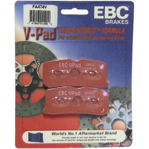 EBC Brakes FA474V Semi Sintered Disc Brake Pad