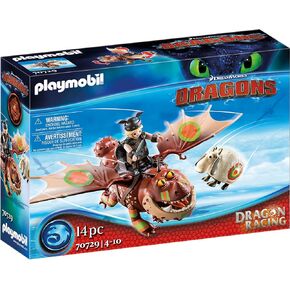 Playmobil Dragon Racing: Fishlegs and Meatlug