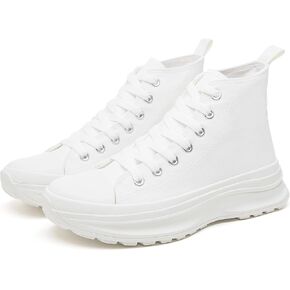 yageyan Womens High Top Sneakers Womens Platform Shoes Canvas Shoes for Womens tennis shoes Classic Casual Comfortable