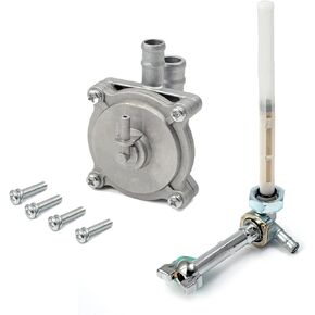 Fuel Gas Auto Petcock Valve & Fuel Valve Petcock &Knob For HONDA Shadow VLX 600 VT 600 1999-2007