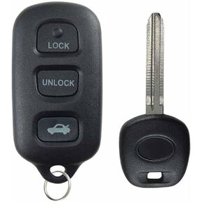 KeylessOption Keyless Entry Remote Control Car Key Fob Replacement for Toyota Camry GQ43VT14T