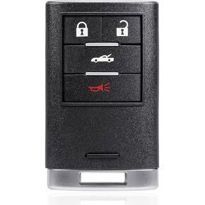 TOP-VIGOR Keyless Entry Remote Key Fob Replacement 315MHz Compatible with Chevrolet Corvette 2008 2009 2010 2011 2012 2013, Smart Chip 4 Button for M3N5WY7777A 25926480