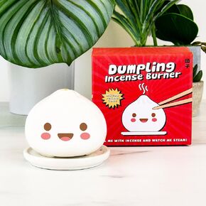Meet Daisy The Dumpling Incense Burner! Including 4 Jasmine Scented Incense Cones