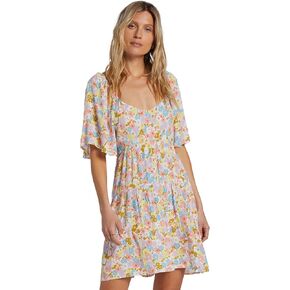 Billabong Women's Take a Chance Babydoll Dress