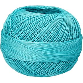 Handy Hands خيط قطن ليزبث بطول 210 ياردة، 25 جم، أزرق بحري متوسط in Kuwait