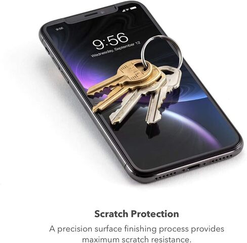 ZAGG InvisibleShield Glass+ iPhone 11 Pro/iPhone Xs/iPhone X Screen Protector -2 Pack– HD Tempered Glass, Smudge Proof, Bubble-Free – Impact & Scratch Protection-2 PACK in Saudi Arabia
