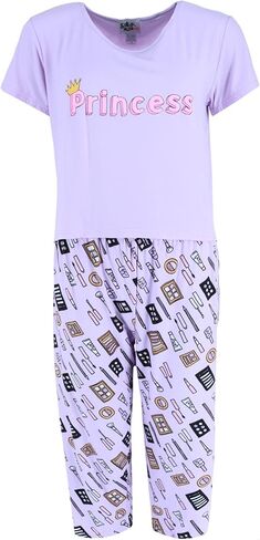 Women's Plus Princess Shirt Makeup Capris in Saudi Arabia