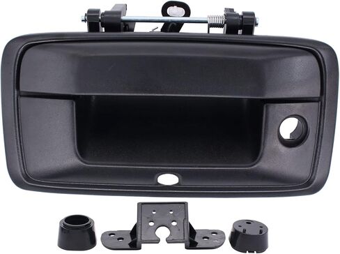 NewYall Tailgate Handle with Backup Camera Hole for 2014-2018 Canyon Colorado Sierra Silverado 1500 2500 3500 23448681 23457650 23128692 84016231 in Saudi Arabia