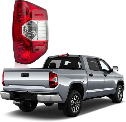 RANSOTO Tail Light Lamp Housing Compatible with 2014 2015 2016 2017 2018 2019 2020 2021 Tundra Right Passenger Side Replace ‎81550-0C100 in Saudi Arabia